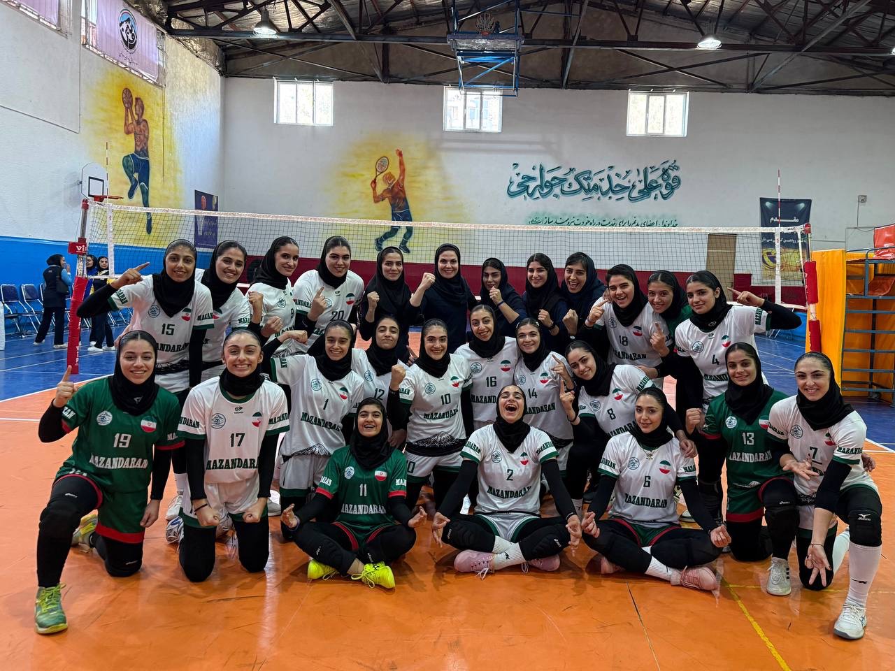 شروع طوفانی دختران مازندران در دور نهایی زیر ۱۹ سال